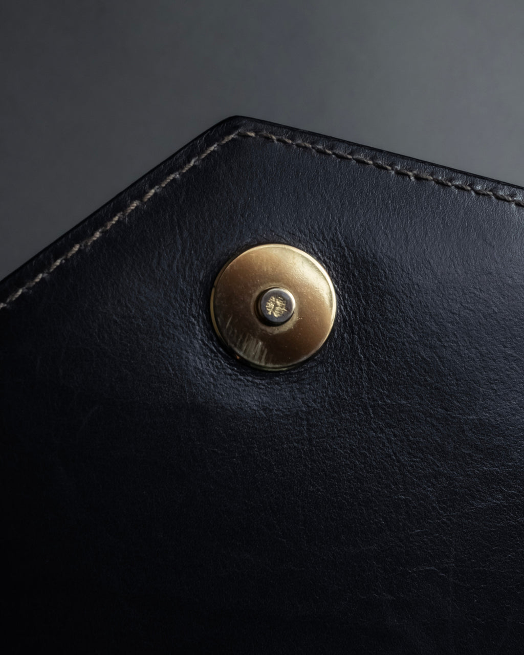 "CELINE" Losange design suede combination bag