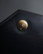 "CELINE" Losange design suede combination bag