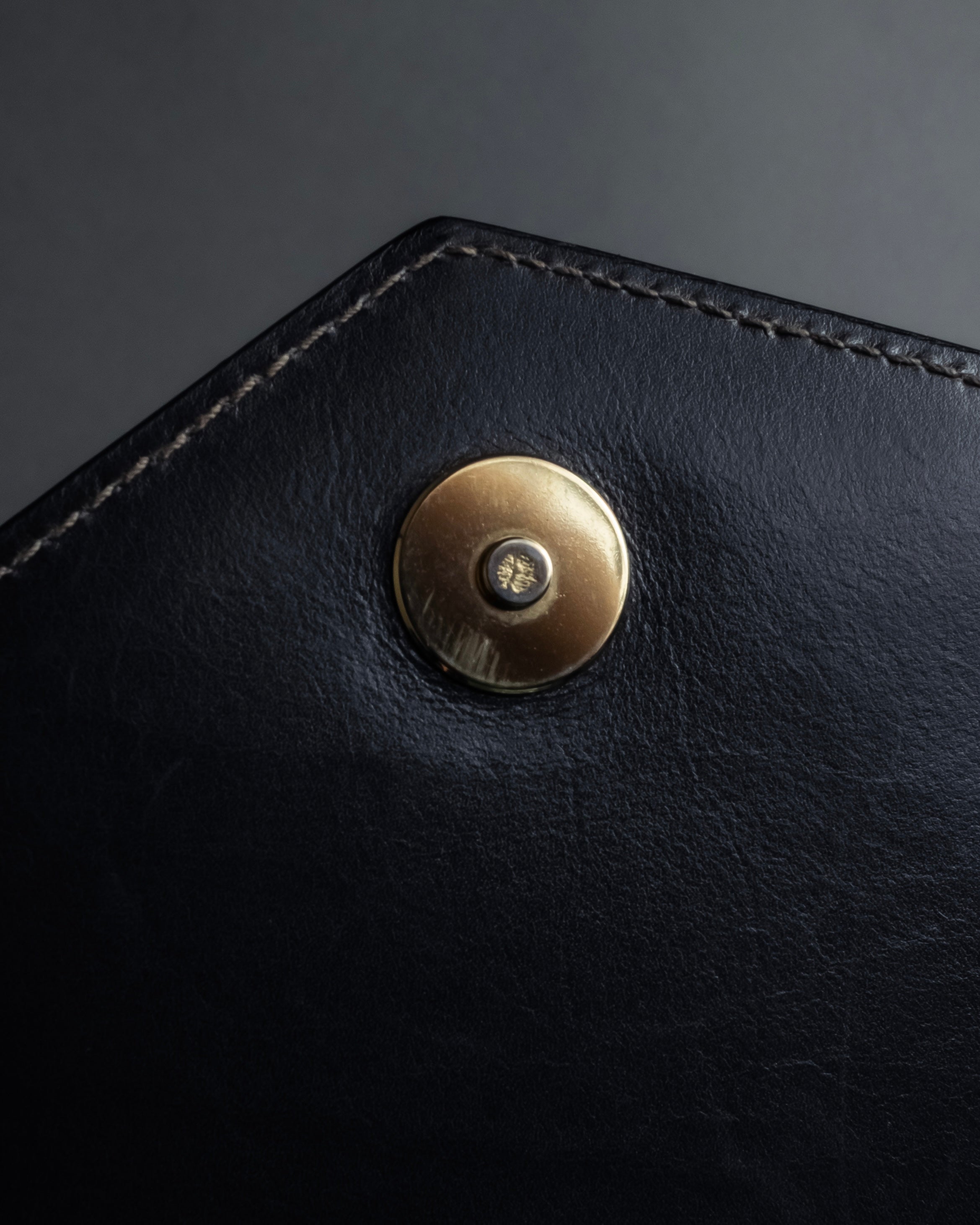 "CELINE" Losange design suede combination bag