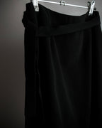 "Max Mara" Draping detail wrap skirt set up
