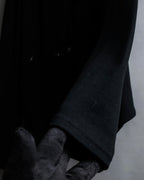 "HELMUT LANG" Zipper design sharp angle cutaway jacket