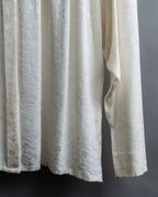 "Christian Dior" Shiny off-white shirt