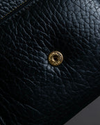 "MAISON MARGIELA" Grained leather envelope compact wallet