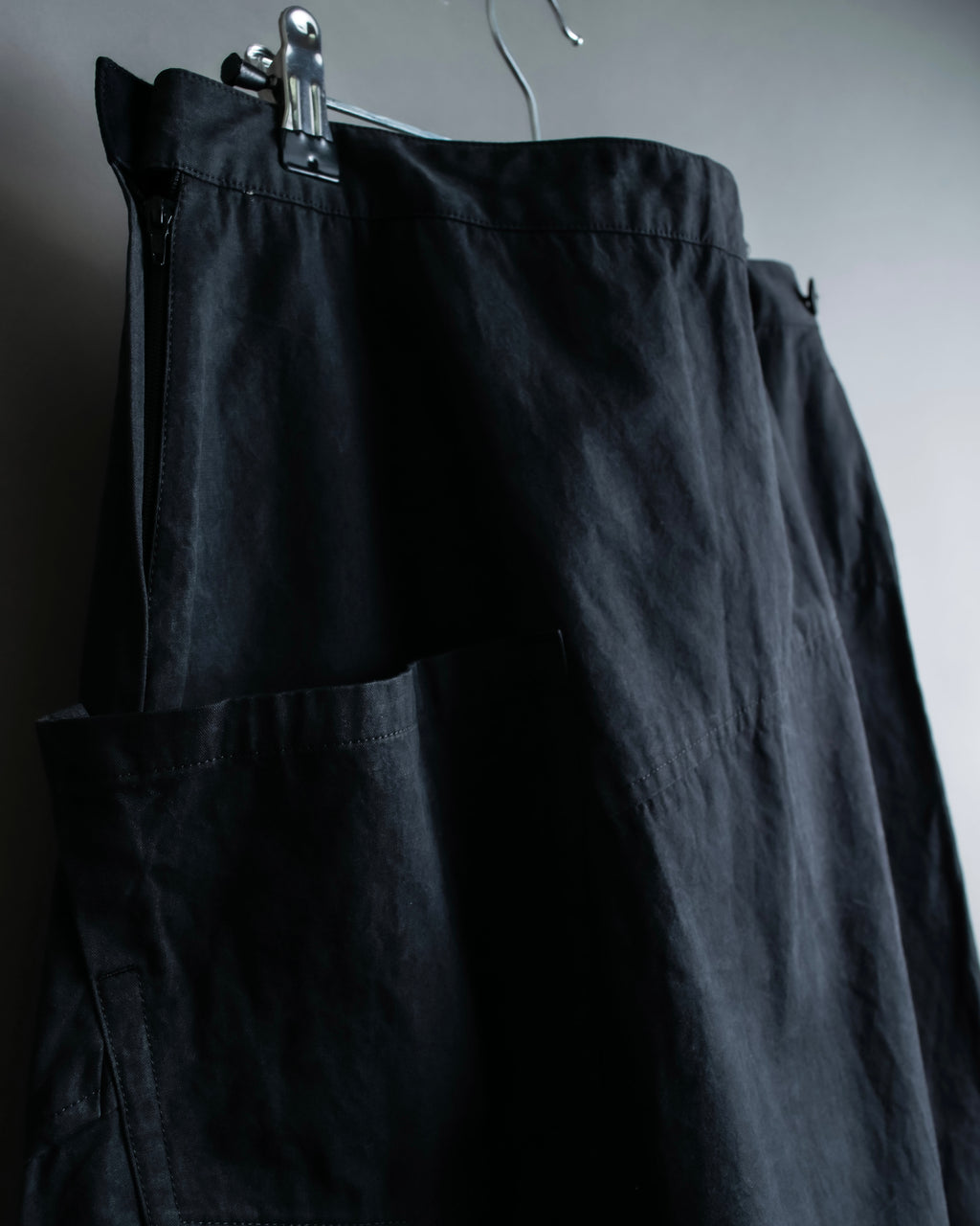 “Y’s 1996SS” Wide silhouette cotton sarouel pants