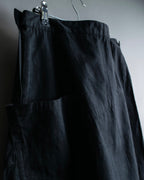 “Y’s 1996SS” Wide silhouette cotton sarouel pants