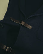 “Salvatore Ferragamo” 80’s-90’s Gancini buckle virgin wool knit jacket
