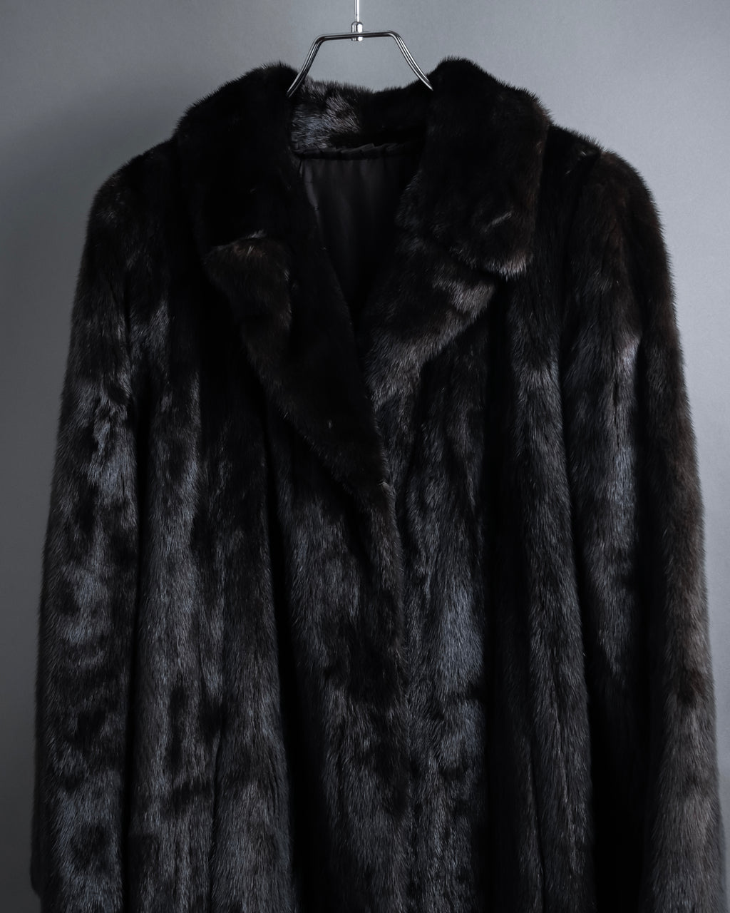 "GUCCI" Semi-custom atelier work fur long coat