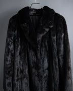 "GUCCI" Semi-custom atelier work fur long coat