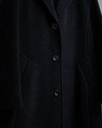 "Max Mara" Silver tag straight line shaped chester coat