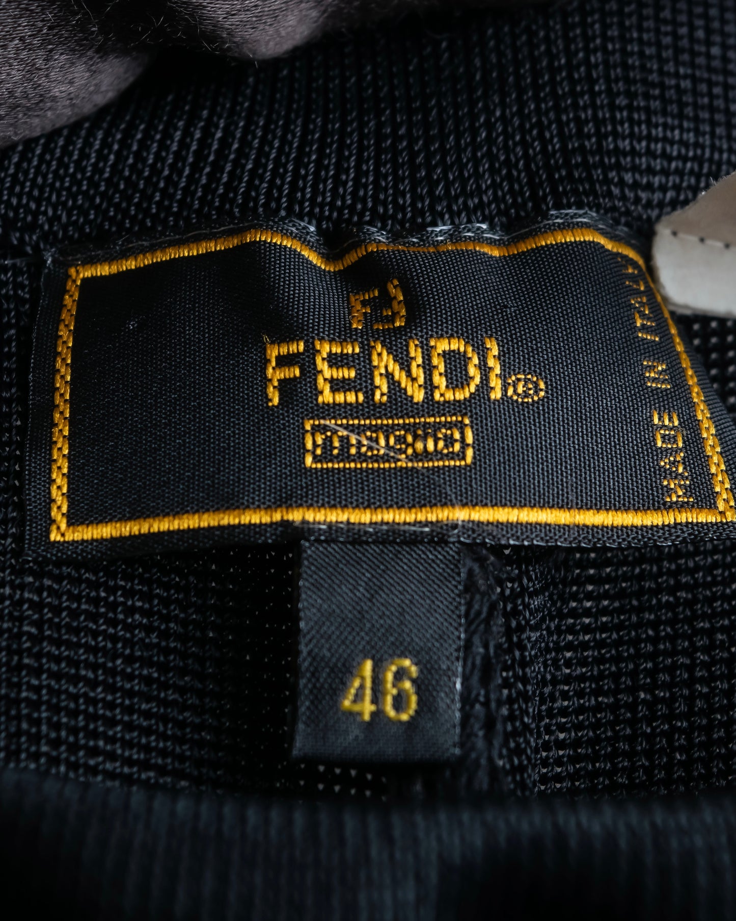 "FENDI" Beautiful drape wide straight easy pants