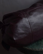 "COMME des GARCONS COMME des GARCONS" Knot drape design leather bag
