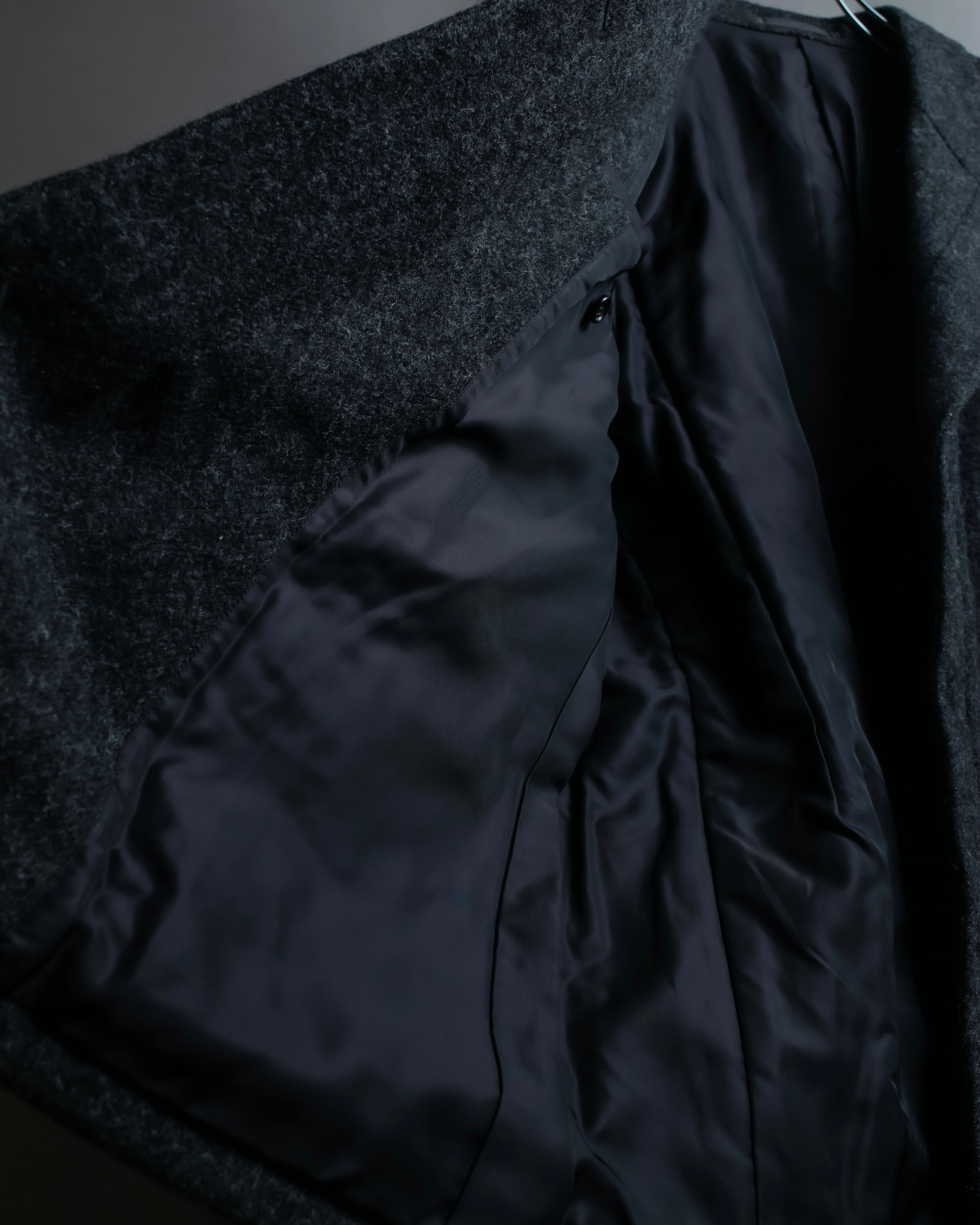 "COMME des GARCONS HOMME PLUS" Structured cut double-breasted tailored jacket