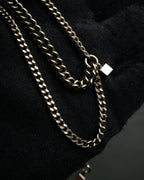 –SPECIAL– “CHANEL” 2005 Spring crystal CC chain majeste