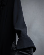 "Max Mara" 90's Refined design long shirt dress