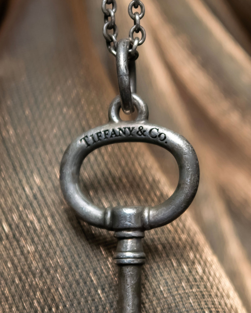 "Tiffany&Co" Key design necklace