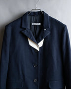 "JIL SANDER" Lapel lining switching tailored jacket