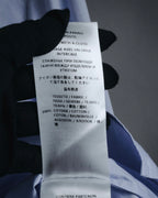 "GUCCI" Michele design tonal contrast-collar classic dress shirt