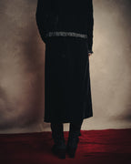 -SPECIAL- “CELINE” 80’s-90’s velvet frilled chain setup