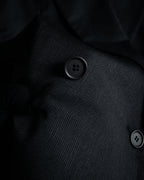 "GIORGIO ARMANI" 90’s draped double breasted suit set-up