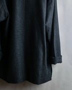 "ETRO" Shawl collar belted mid-length coat