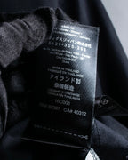 "Y-3" Asymmetrical three-stripes wrap dress