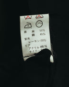 "i wish Y's bis" late 80's-90's Relaxed linen cotton long jacket