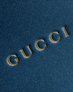 "GUCCI" Horsebit motif temple design big square frame sunglasses