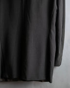 "GIORGIO ARMANI" 90's Oversized brown tailored jacket