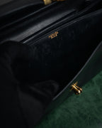 –SPECIAL– “HERMES” 50’s-60’s Escale box calf top handle bag