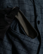 "JOHNBULL" Velvet collar design chesterfield coat