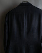 "PAUL SMITH" Satin-switched striped tailored jacket