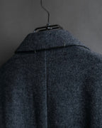 "MIHARA YASUHIRO" Hidden zip detail tailored jacket