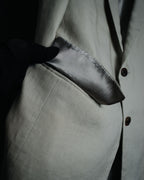 “PRADA” 10’s Linen tailored suit set