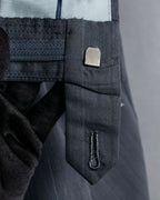 "CHRISTIAN DIOR MONSIEUR" Shadow stripe pattern classical formal detail set up