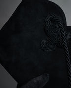 “Salvatore Ferragamo” 90’s Knot handle suede bag