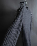 "CECILIE BAHNSEN" Drawcord design Hole detail ribbed knit