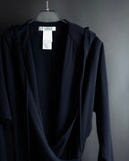 "Max Mara" Draping design hooded coat