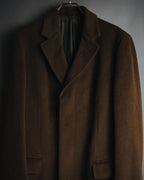 –SPECIAL– "LOEWE" 90’s cashgora blend tailored overcoat