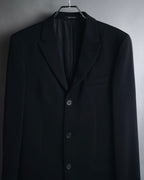 "EMPORIO ARMANI" Minimalist three-button tailored jacket