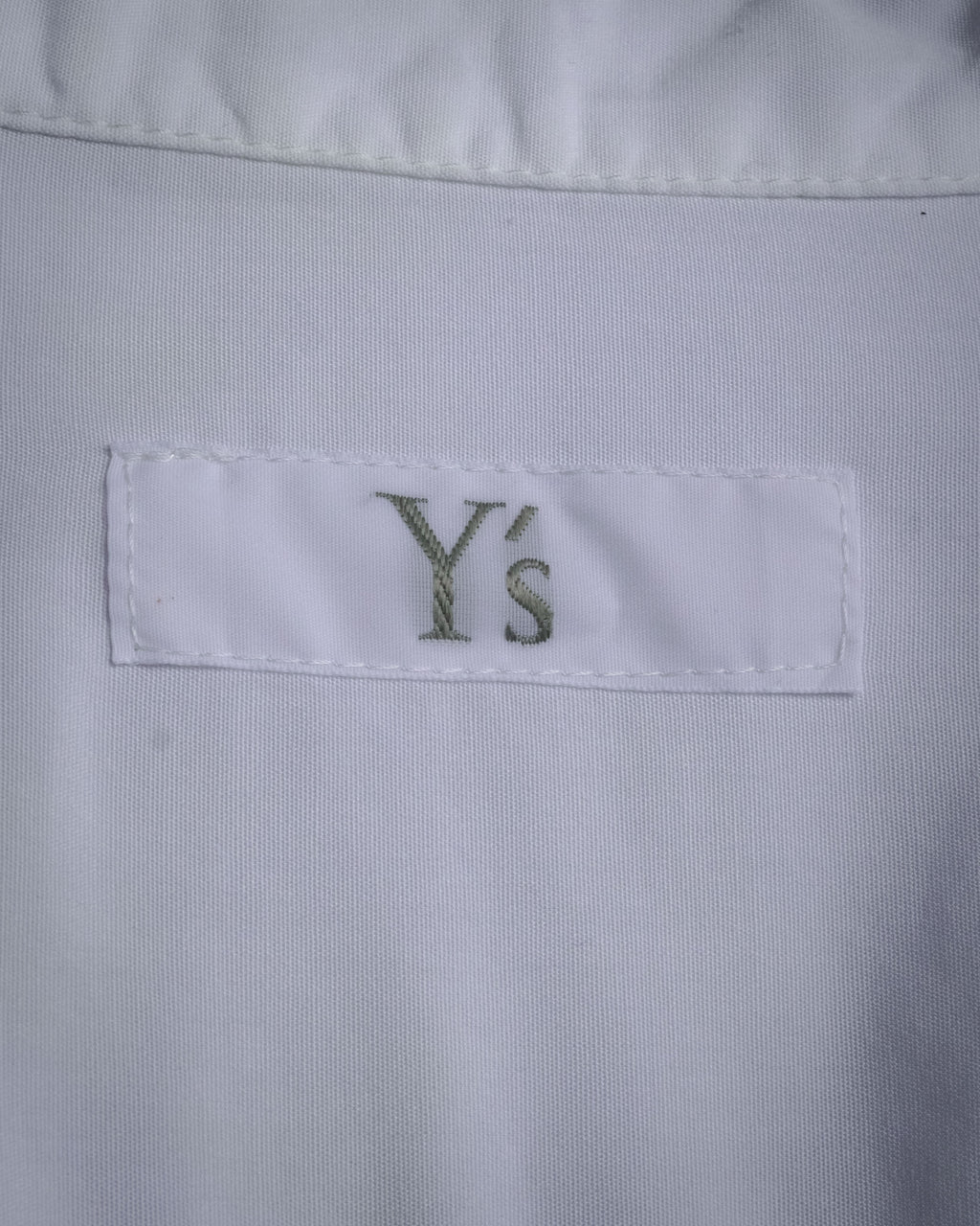 “Y’s” 2020SS Patch pocket long shirt