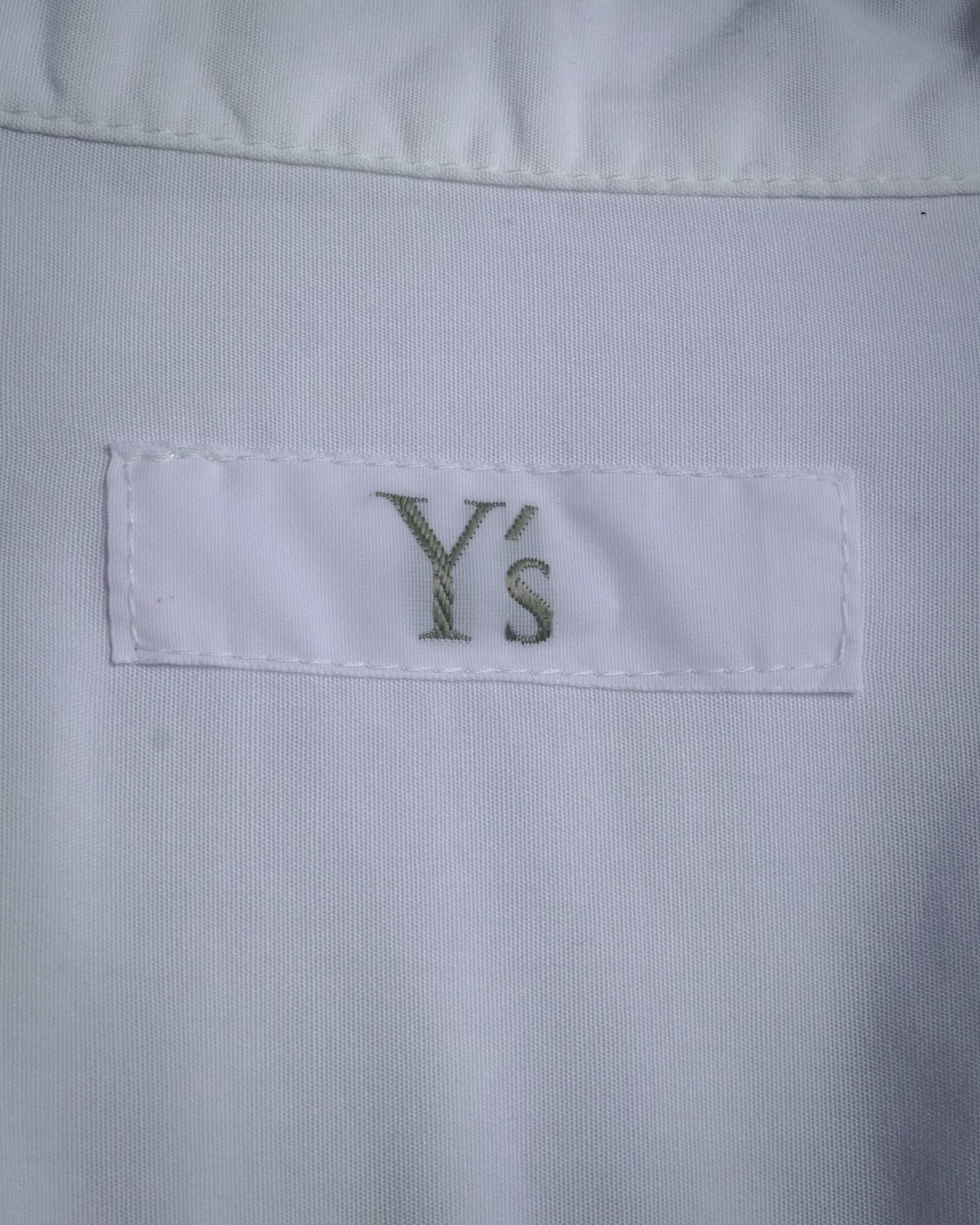 “Y’s” 2020SS Patch pocket long shirt