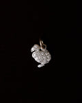 POMELLATO/ “Dodo” K18 White Gold & Diamond Dodo Charm