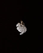 POMELLATO/ “Dodo” K18 White Gold & Diamond Dodo Charm