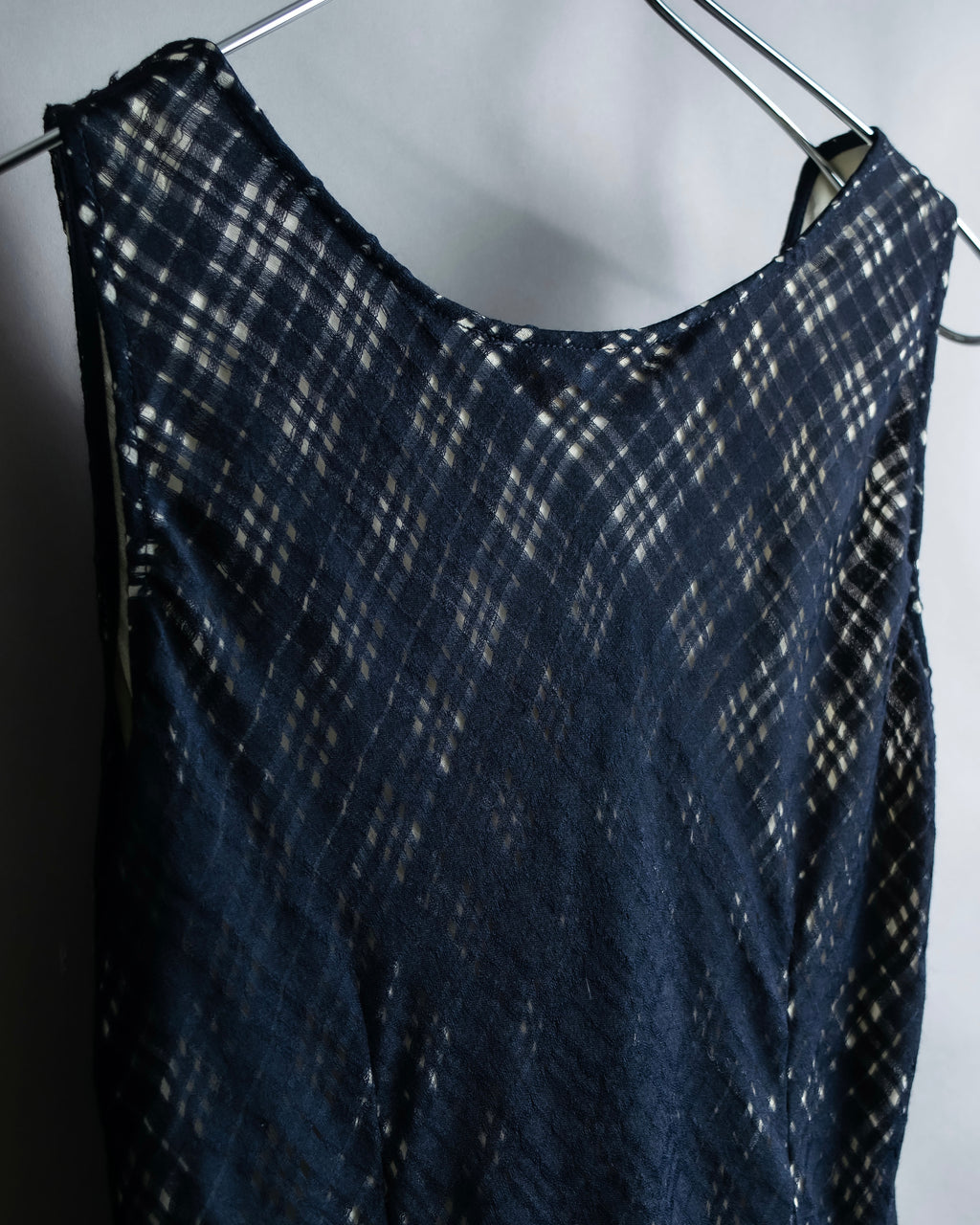 "FENDI" Embroidered check maxi onepiece