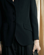 "GUCCI" Michele period stand collar modified design tailored jacket