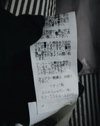 "HERMES" 00's striped stretch cotton tailored jacket