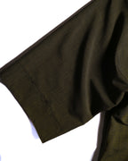 Henrik Vibskov/ Big Collar Short Sleeves Designed Shaped One Piece Khaki