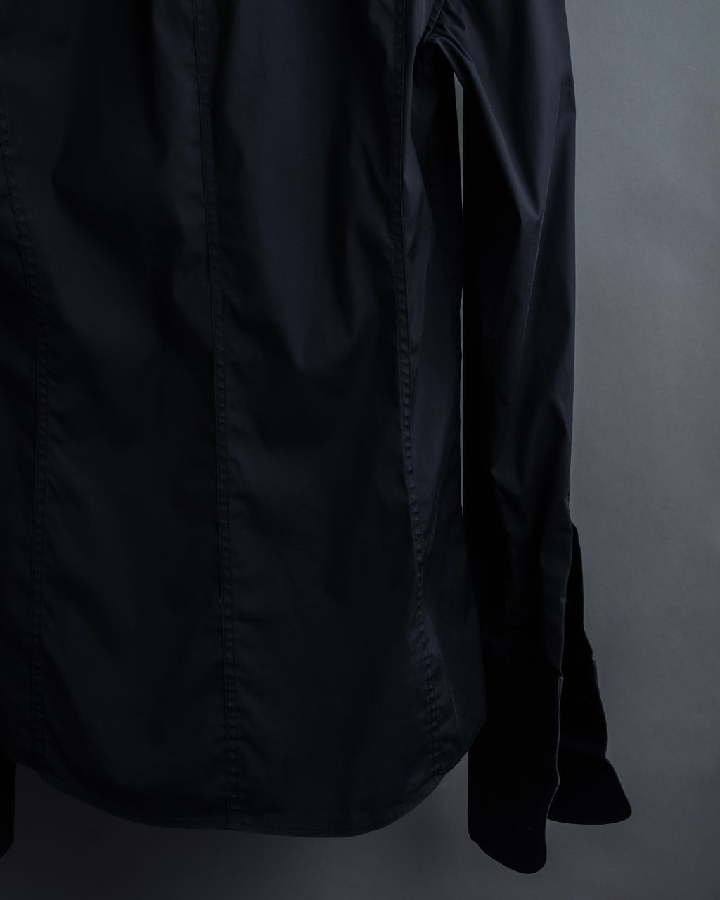 "Dolce & Gabbana" Logo embroidered tie design dress shirt