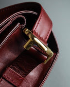 "Cartier" Les Must de Cartier geometric design shoulder bag