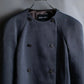 "GIORGIO ARMANI" Double breasted 2way collar design short jacket